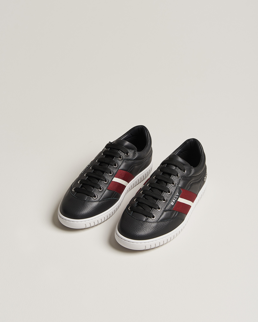 Hombres | Luxury Brands | Bally | Palmy Leather Running Sneaker Black