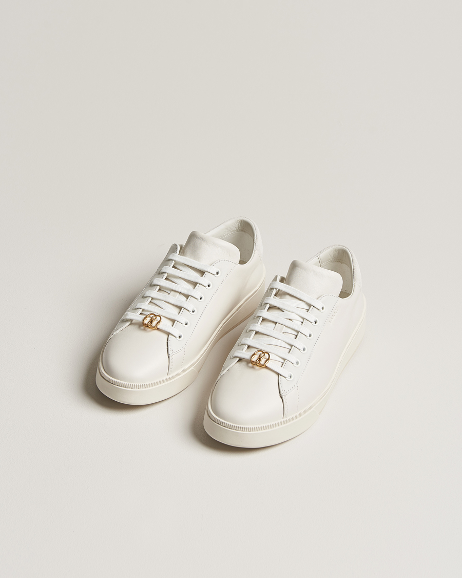 Hombres |  | Bally | Ryver Leather Sneaker White