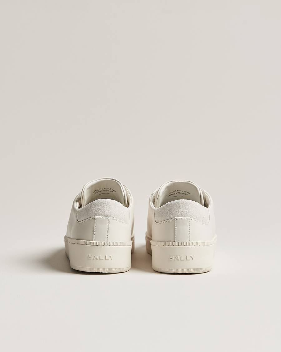 Hombres | Bally Ryver Leather Sneaker White | Bally | Ryver Leather Sneaker White