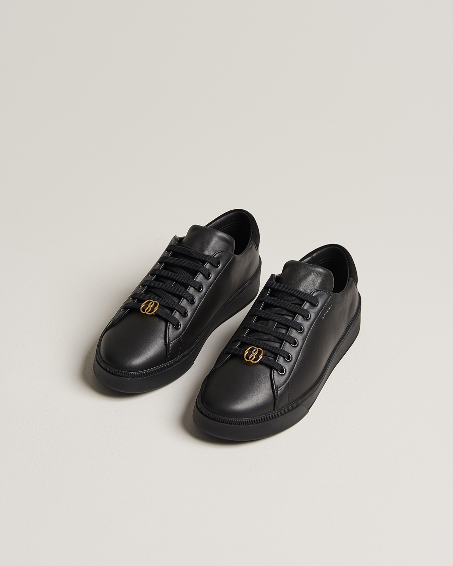 Hombres | Zapatillas negras | Bally | Ryver Leather Sneaker Black