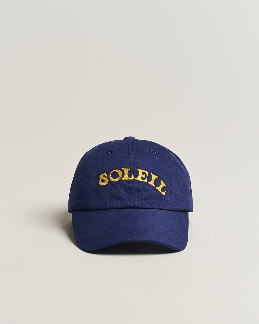 Hombres | Drake's Soleil Baseball Cap Navy | Drake's | Soleil Baseball Cap Navy