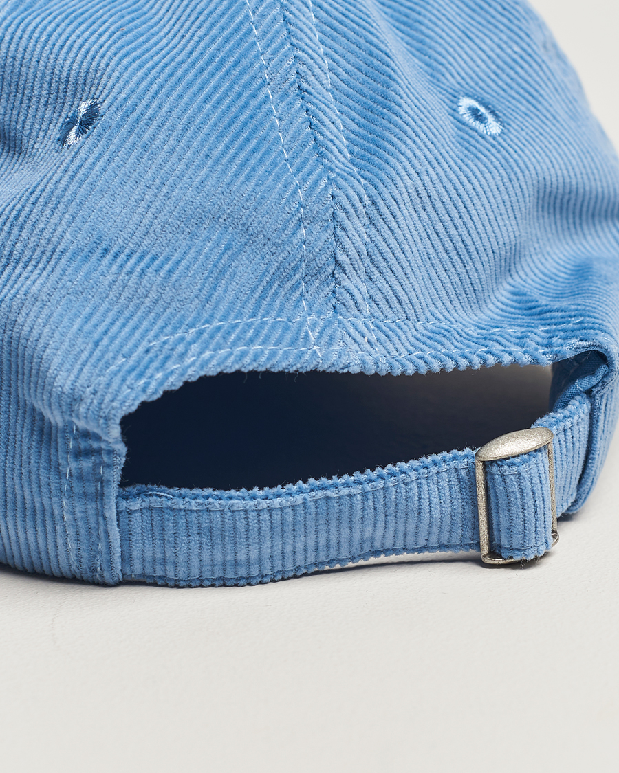 Hombres | Drake's Pigeon Flag Baseball Cap Light Blue | Drake's | Pigeon Flag Baseball Cap Light Blue