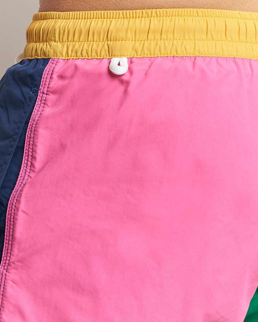 Hombres | Bañadores | Drake's | Colourblock Swimshorts Multi