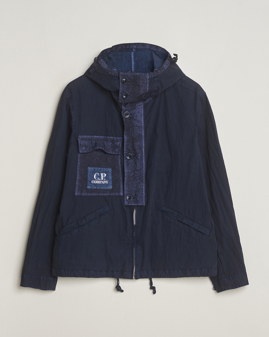 Hombres | Abrigos y chaquetas | C.P. Company | 50 Filli Gum Cotton/Nylon Jacket Navy