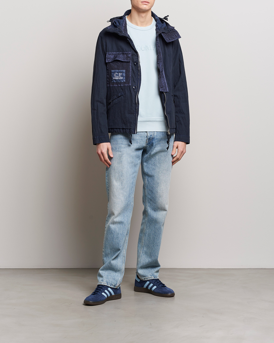 Hombres | Abrigos y chaquetas | C.P. Company | 50 Filli Gum Cotton/Nylon Jacket Navy