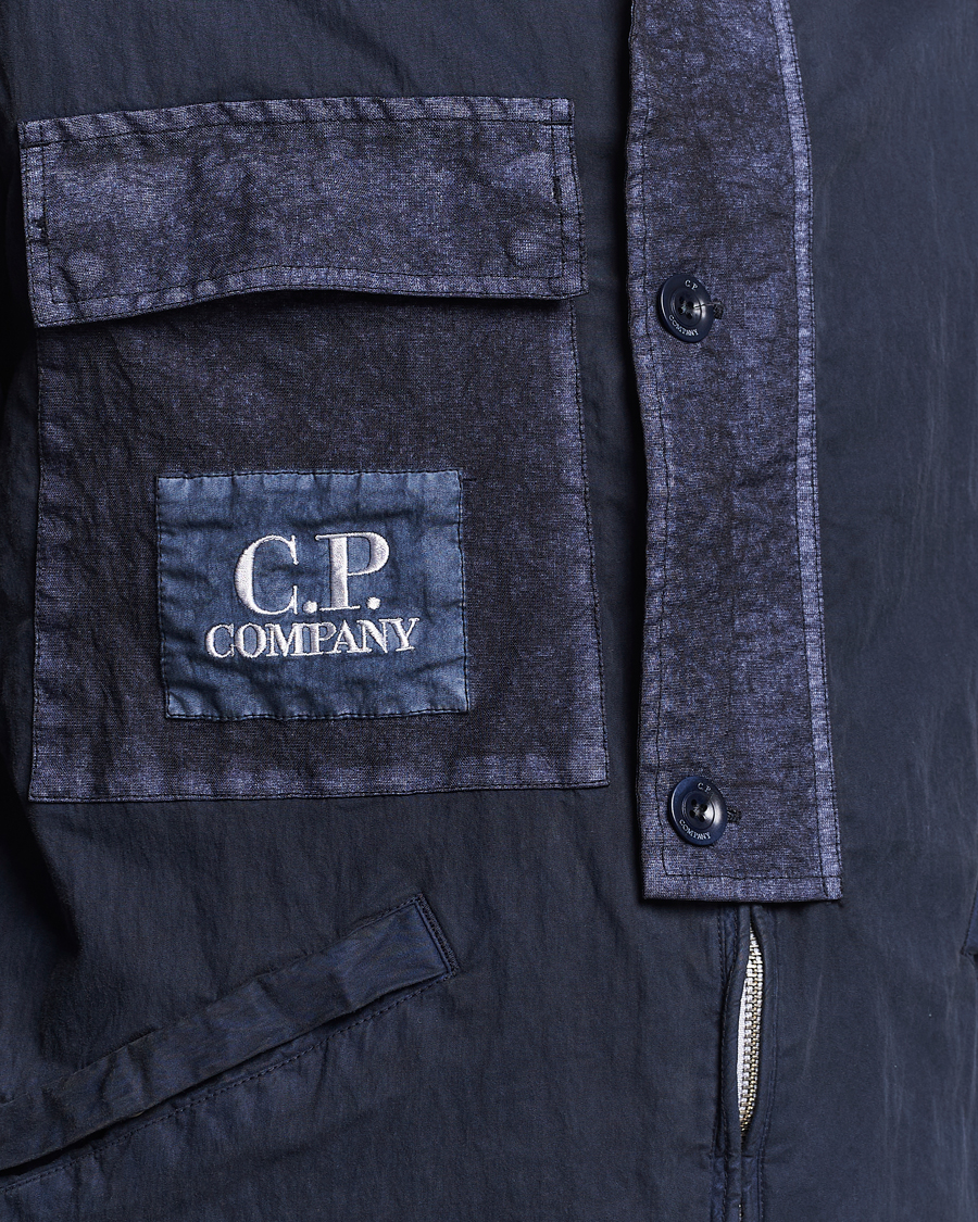 Hombres | Abrigos y chaquetas | C.P. Company | 50 Filli Gum Cotton/Nylon Jacket Navy