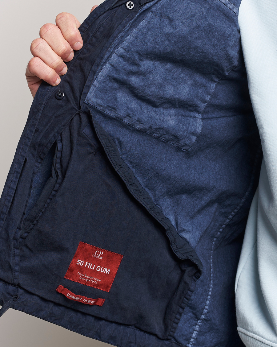 Hombres | Abrigos y chaquetas | C.P. Company | 50 Filli Gum Cotton/Nylon Jacket Navy