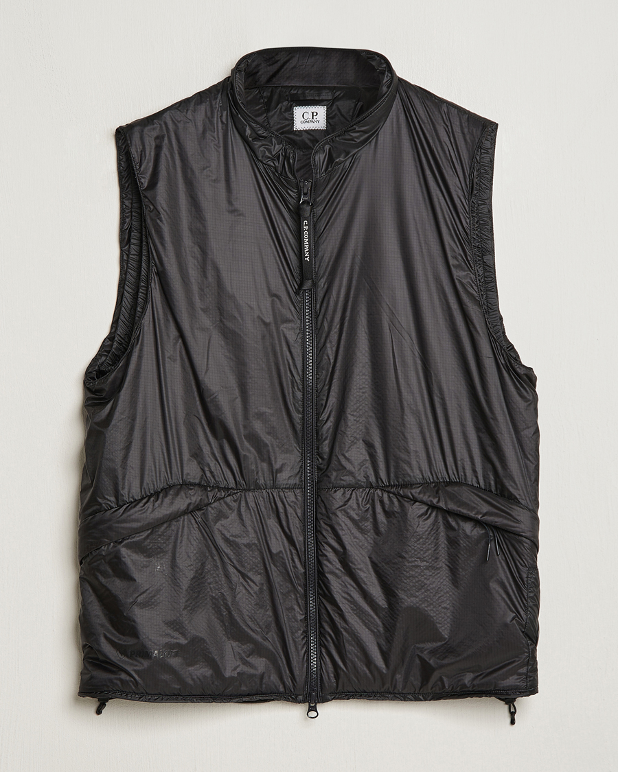Hombres | Abrigos y chaquetas | C.P. Company | Nada Shell Primaloft Ripstop Vest Black