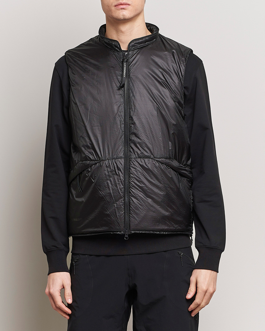 Hombres | Abrigos y chaquetas | C.P. Company | Nada Shell Primaloft Ripstop Vest Black