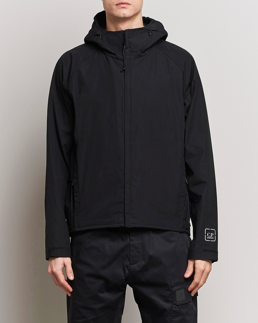 Hombres | Abrigos y chaquetas | C.P. Company | Metropolis Water Resistant Hyst Cotton Jacket Black