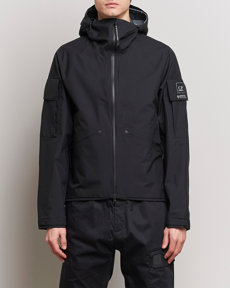 Hombres | Abrigos y chaquetas | C.P. Company | Metropolis GORE-TEX Nylon Hooded Jacket Black
