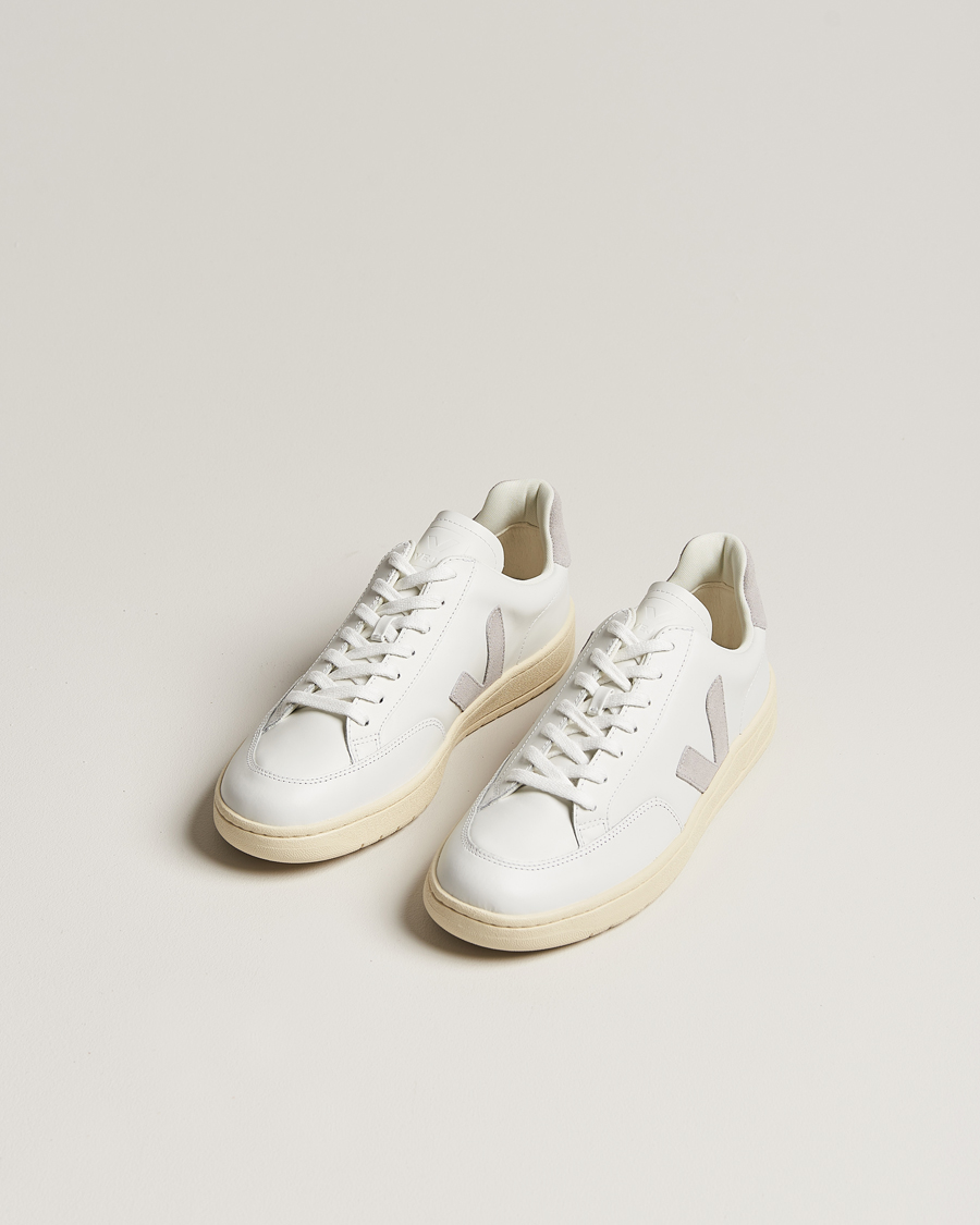 Hombres | Zapatillas blancas | Veja | V-12 Sneaker Extra White/Light Grey