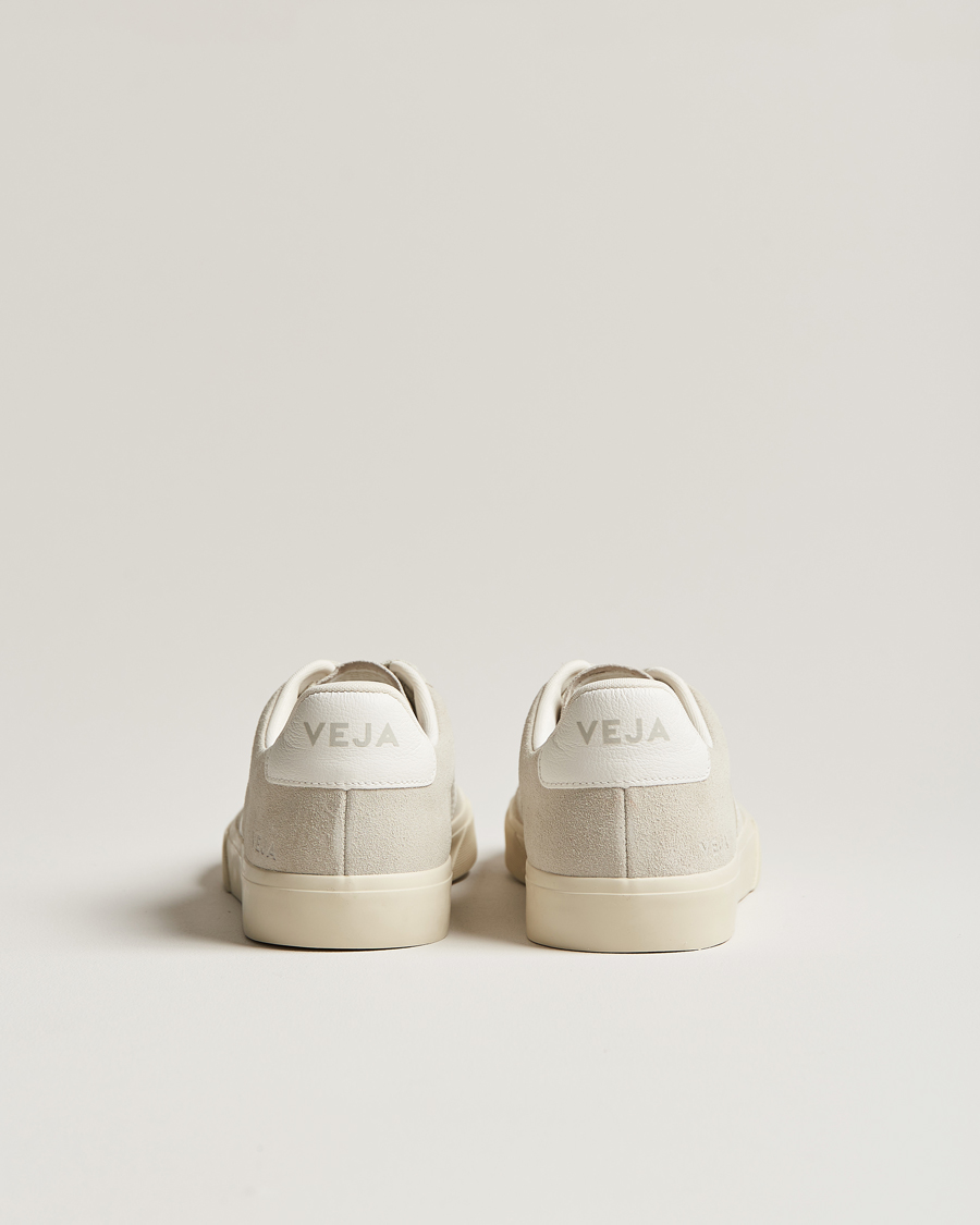 Hombres | Veja Campo Suede Sneaker Natural White | Veja | Campo Suede Sneaker Natural White