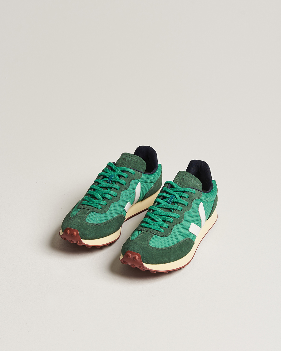 Hombres | Zapatos | Veja | Rio Branco Running Sneaker Emeraude/White