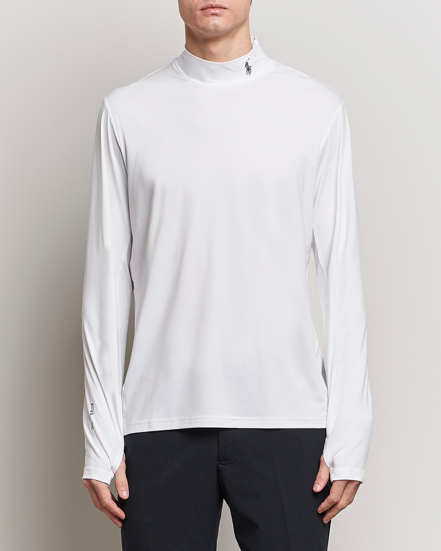Hombres | Camisetas manga larga | RLX Ralph Lauren | Airflow Soft Compression Ceramic White