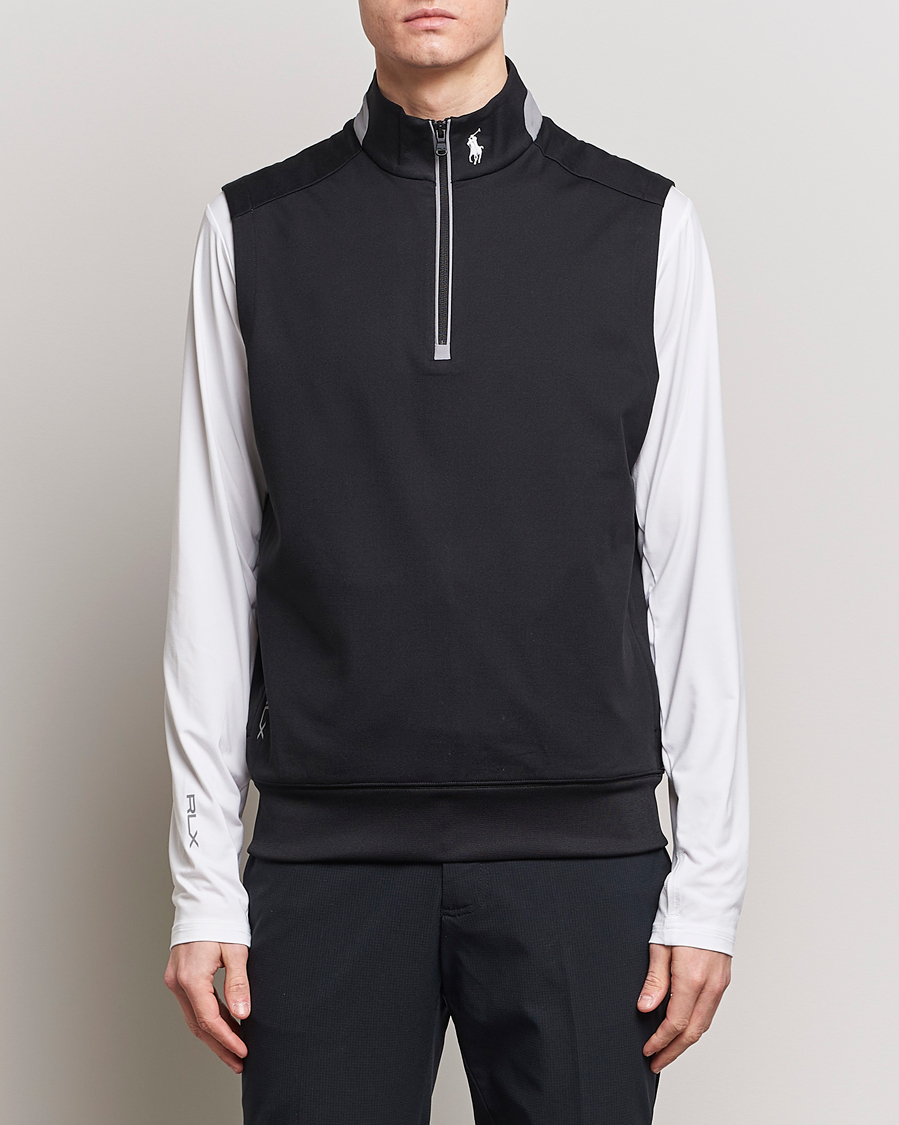 Hombres | Pulóveres | RLX Ralph Lauren | Luxury Performance Vest Polo Black