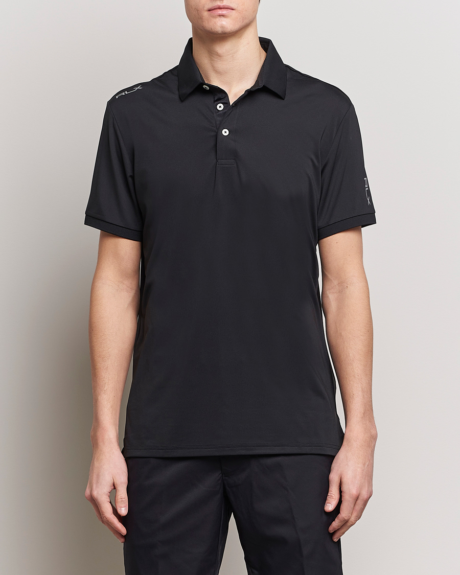 Hombres | Camisas polo de manga corta | RLX Ralph Lauren | Airflow Active Jersey Polo Polo Black
