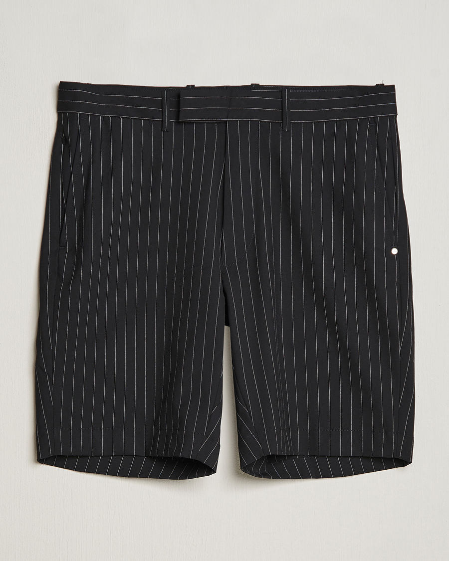 Hombres | Pantalones cortos | RLX Ralph Lauren | Tailored Golf Shorts Black Pinstripe