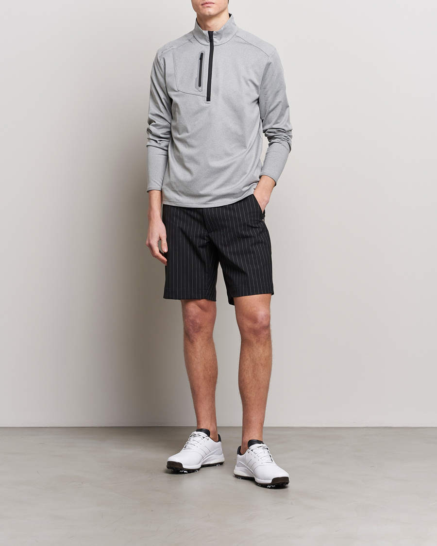 Hombres | Pantalones cortos | RLX Ralph Lauren | Tailored Golf Shorts Black Pinstripe