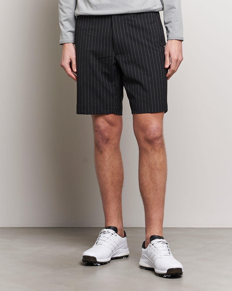 Hombres | Pantalones cortos | RLX Ralph Lauren | Tailored Golf Shorts Black Pinstripe