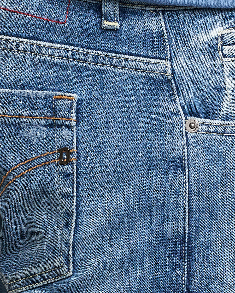 Hombres | Vaqueros | Dondup | George Distressed Jeans Light Blue