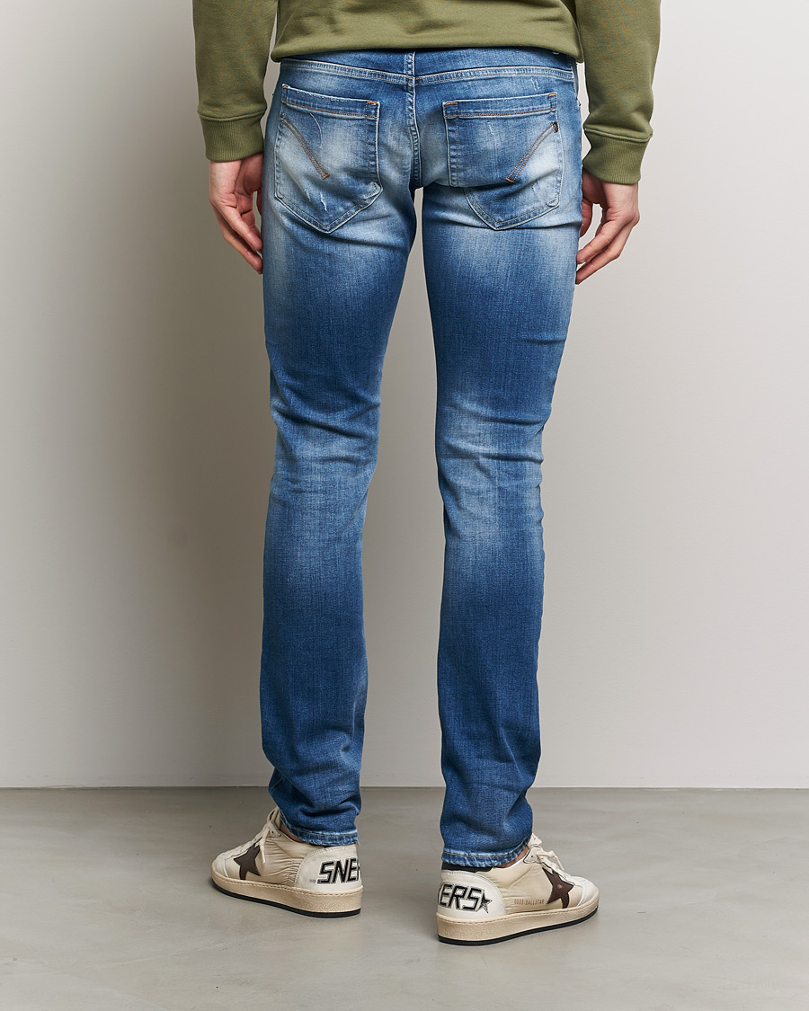 Hombres | Vaqueros | Dondup | George Distressed Jeans Medium Blue