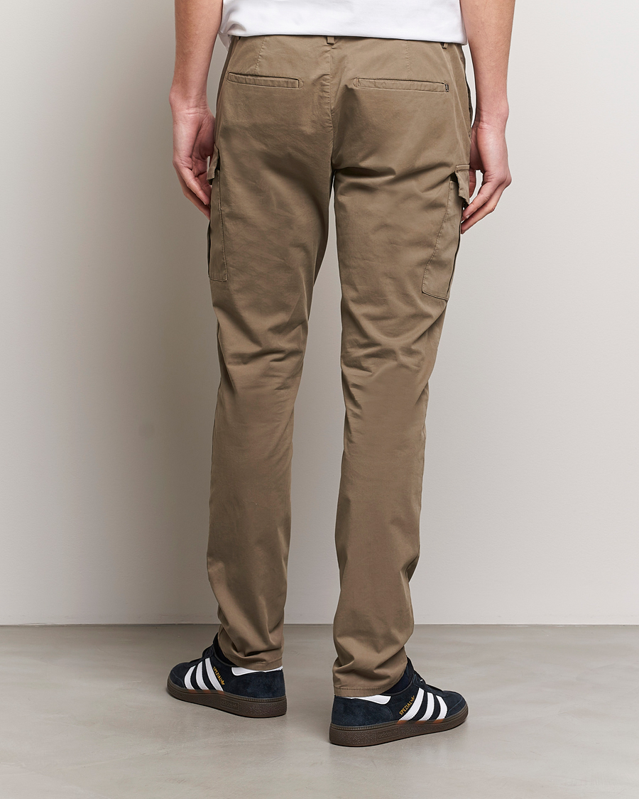 Hombres | Pantalones | Dondup | Eddie Cargo Pants Dark Beige