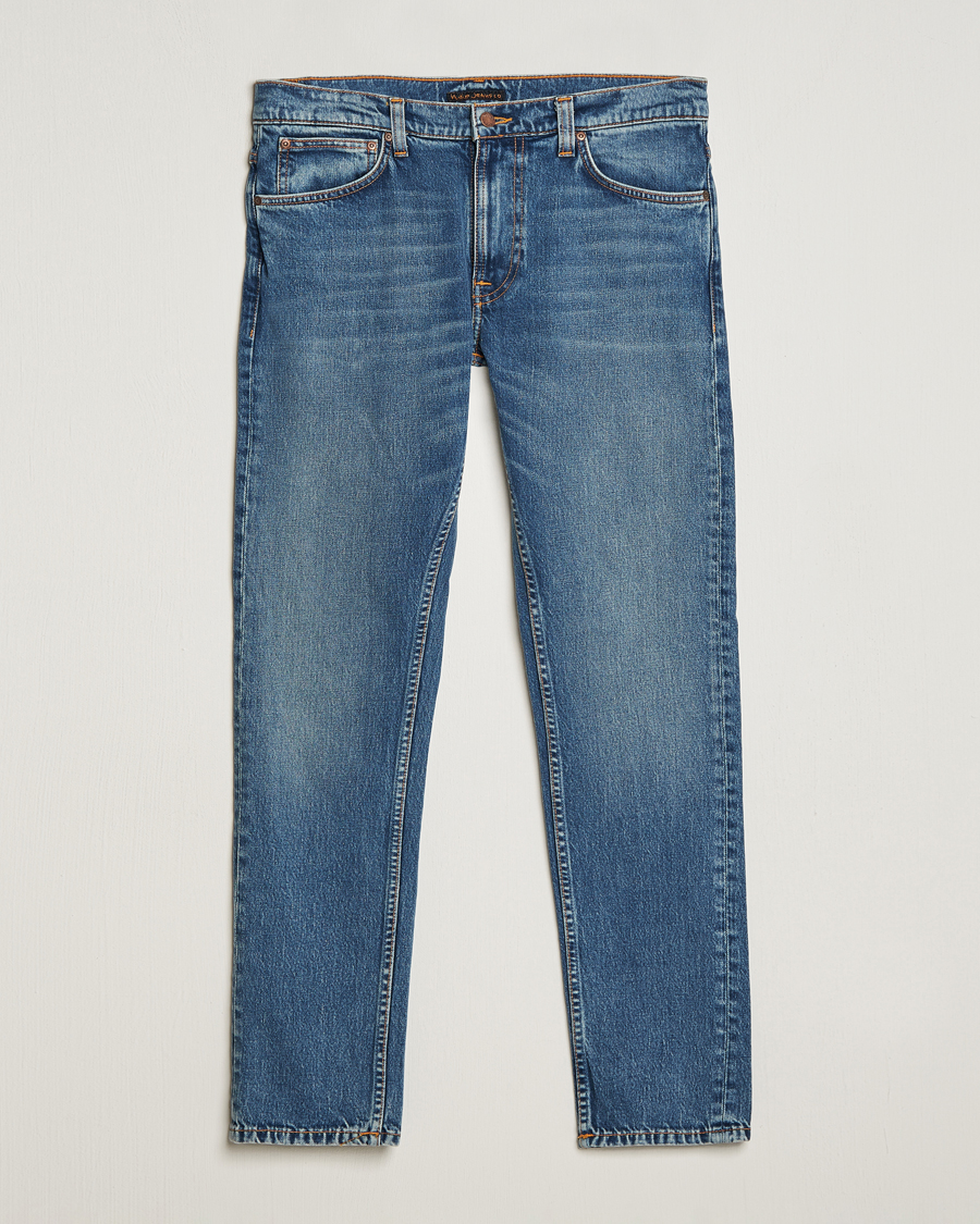 Hombres | Vaqueros | Nudie Jeans | Lean Dean Jeans Dark Waters