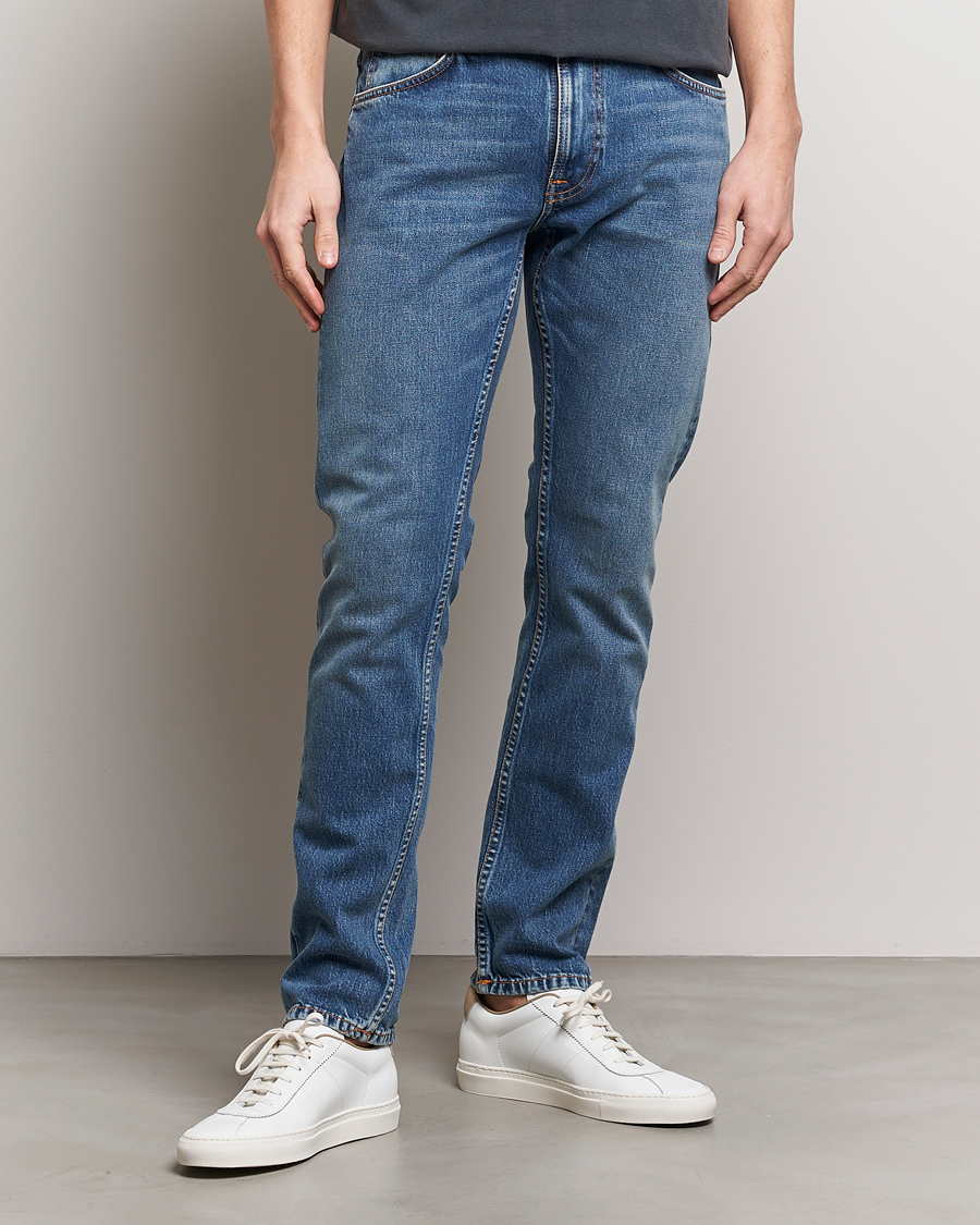 Hombres | Vaqueros | Nudie Jeans | Lean Dean Jeans Dark Waters