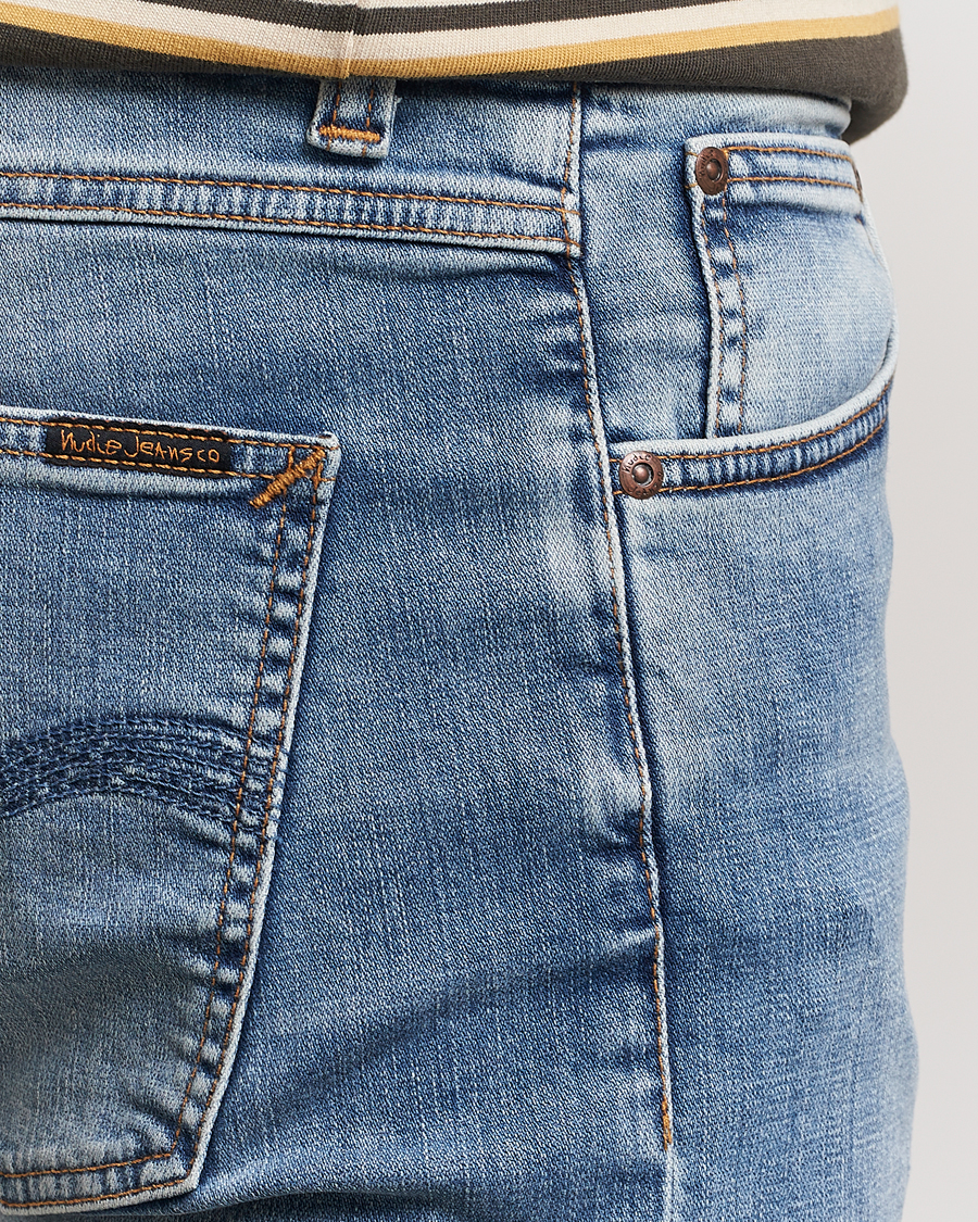 Hombres | Vaqueros | Nudie Jeans | Lean Dean Jeans Broken Blue