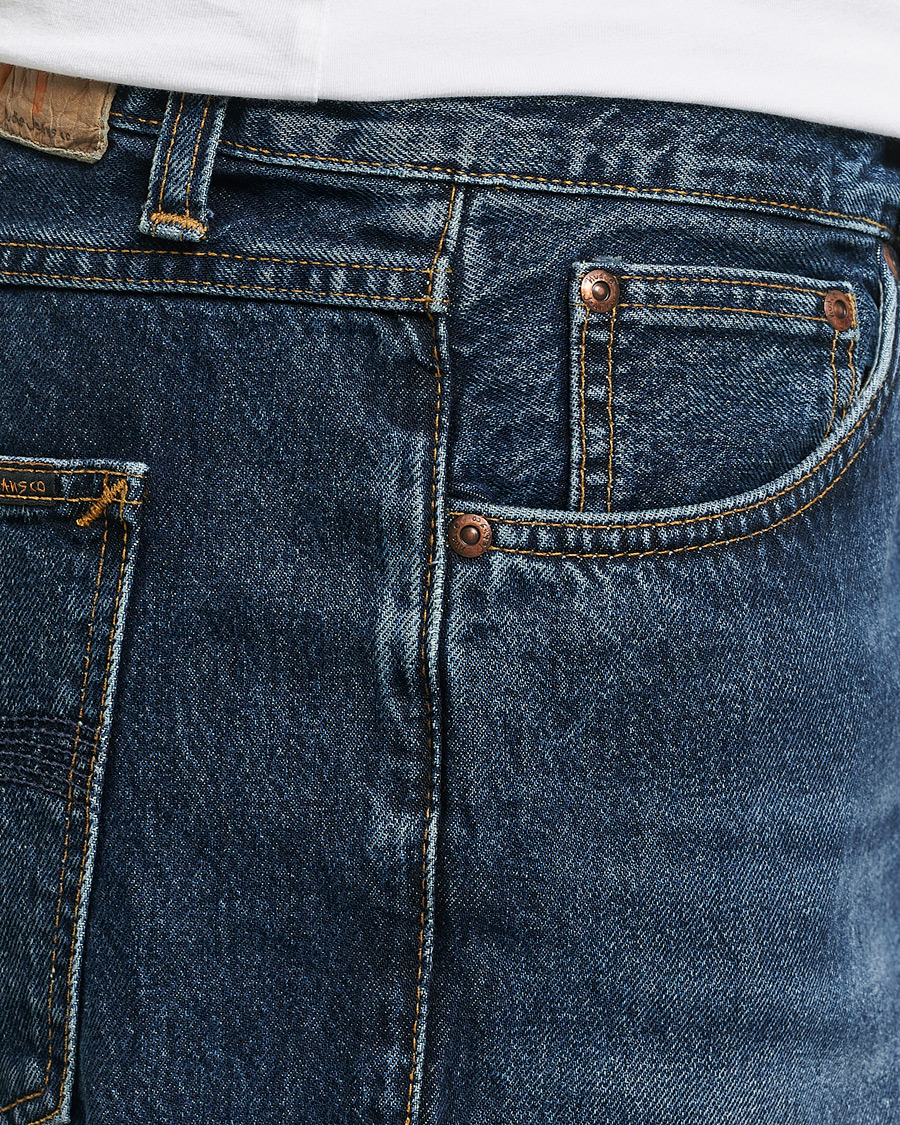 Hombres | Pantalones | Nudie Jeans | Steady Eddie II Jeans Blue Soil