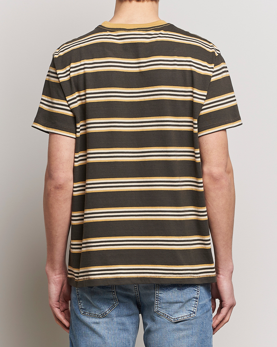 Hombres | Camisetas | Nudie Jeans | Leif Striped Crew Neck T-Shirt Multi
