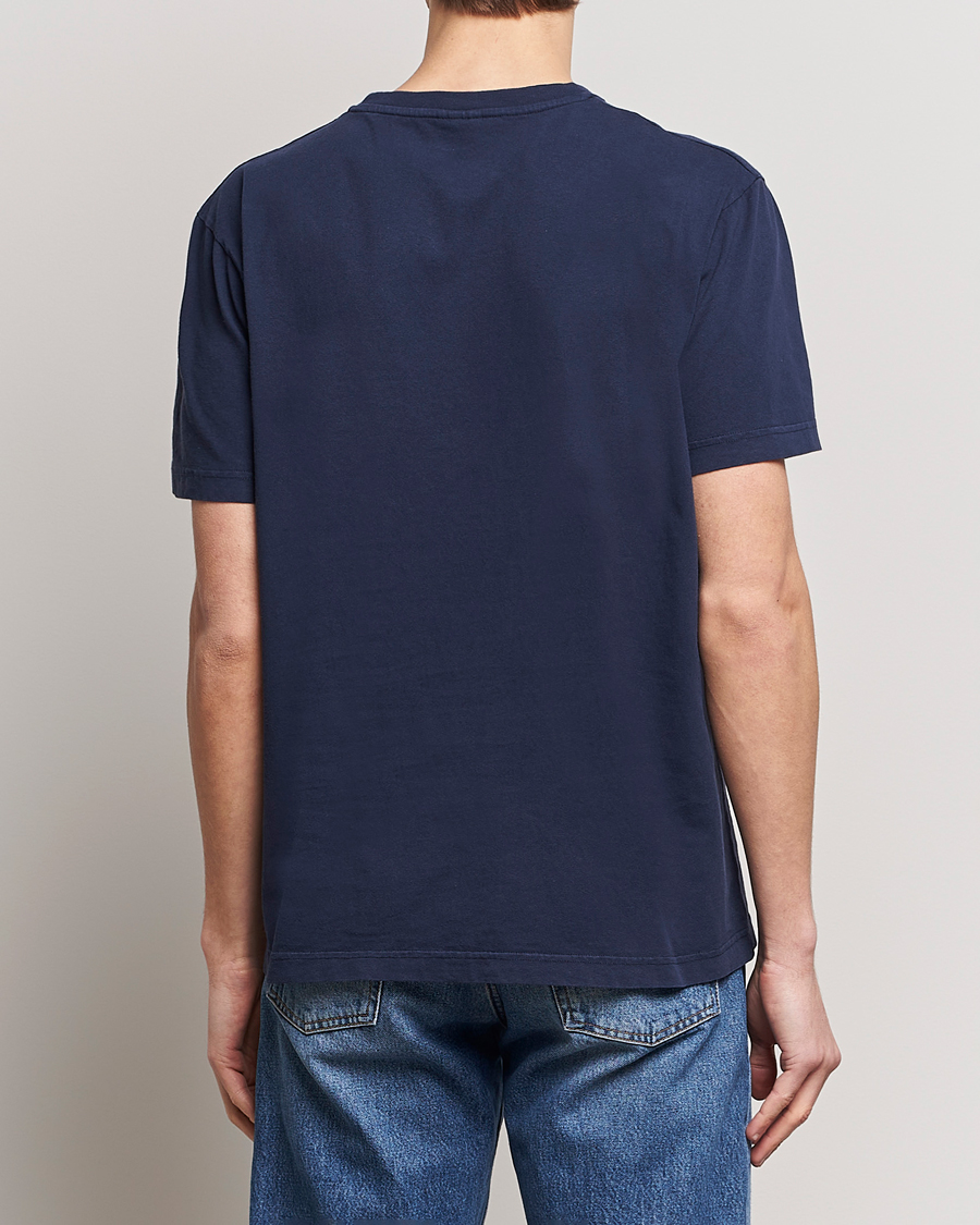 Hombres | Camisetas | Nudie Jeans | Uno Everyday Crew Neck T-Shirt Blue