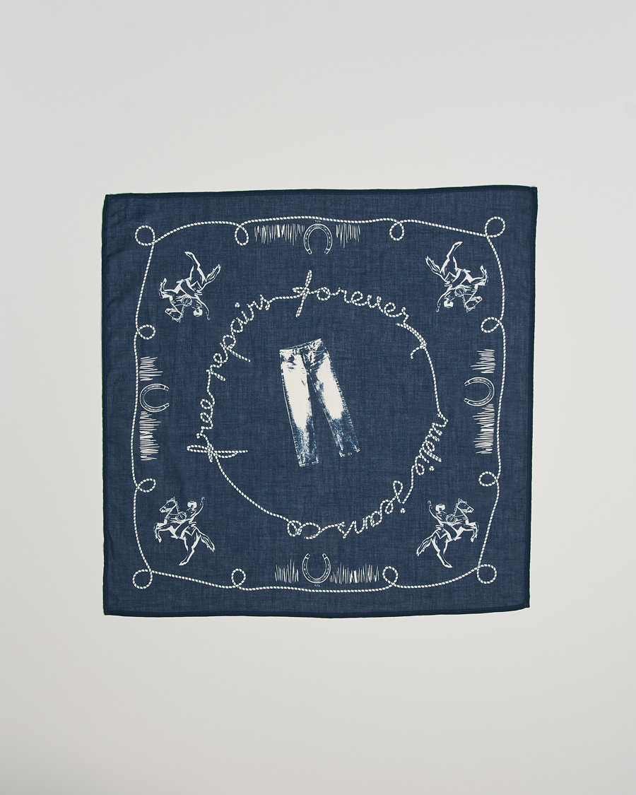 Hombres | Nudie Jeans Ingrid Bandana Navy | Nudie Jeans | Ingrid Bandana Navy