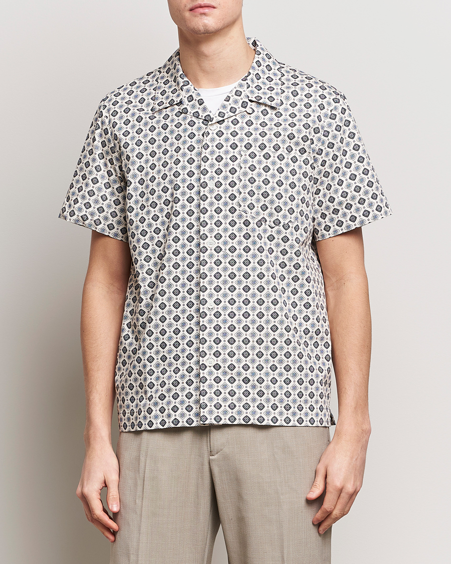 Hombres | Camisas | A.P.C. | Lloyd Printed Resort Shirt Off White