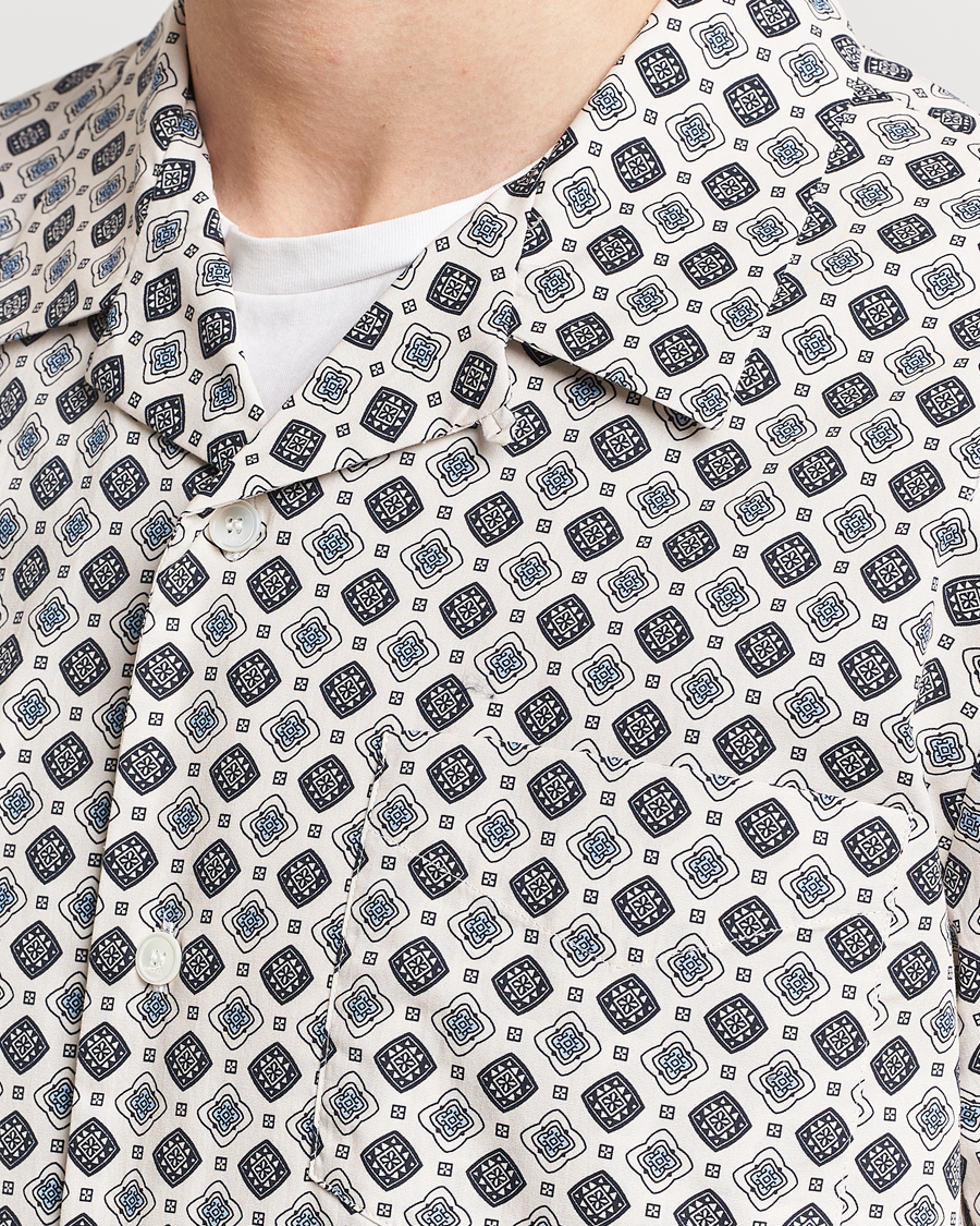 Hombres | Camisas | A.P.C. | Lloyd Printed Resort Shirt Off White