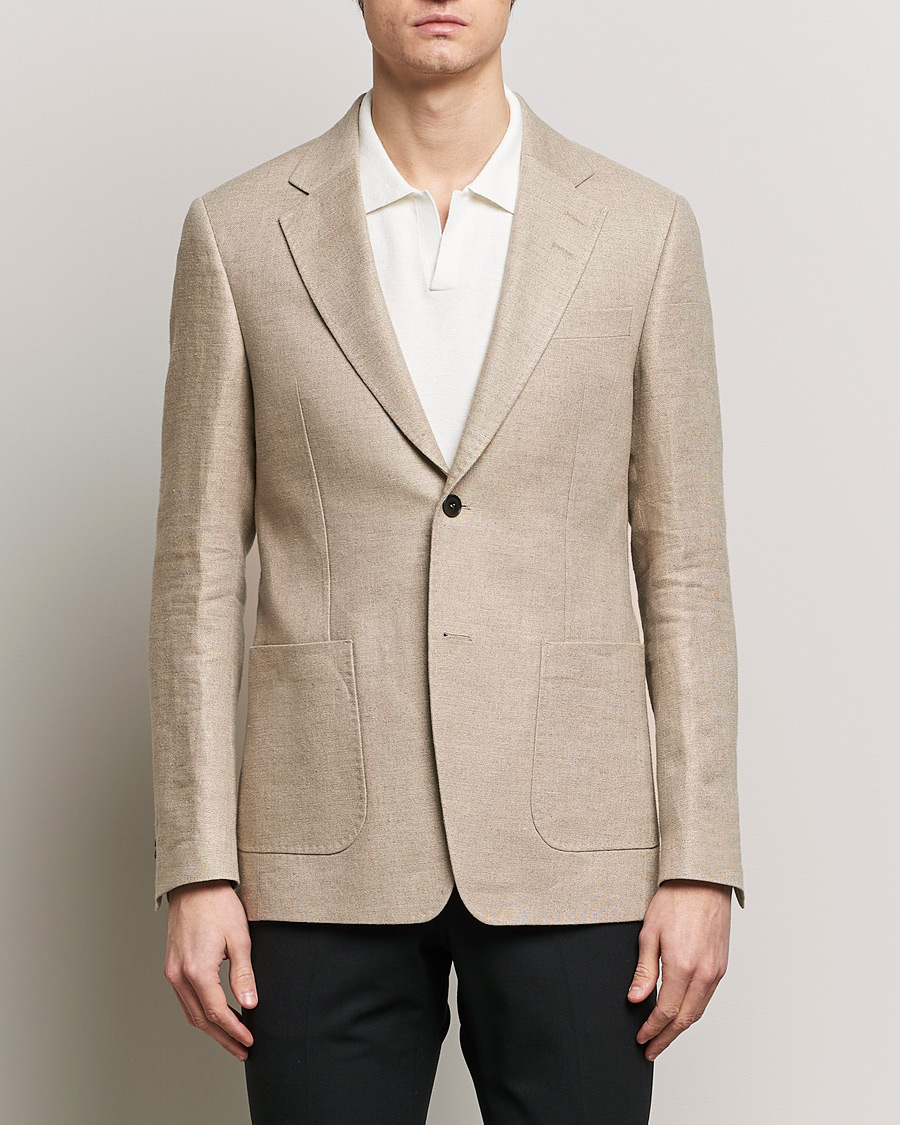 Hombres | Ropa | Tiger of Sweden | Justin Linen Blazer Feather