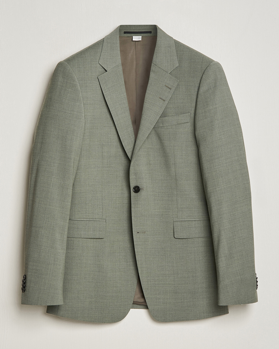 Hombres | Blazers | Tiger of Sweden | Justin Wool Travel Suit Blazer Shadow