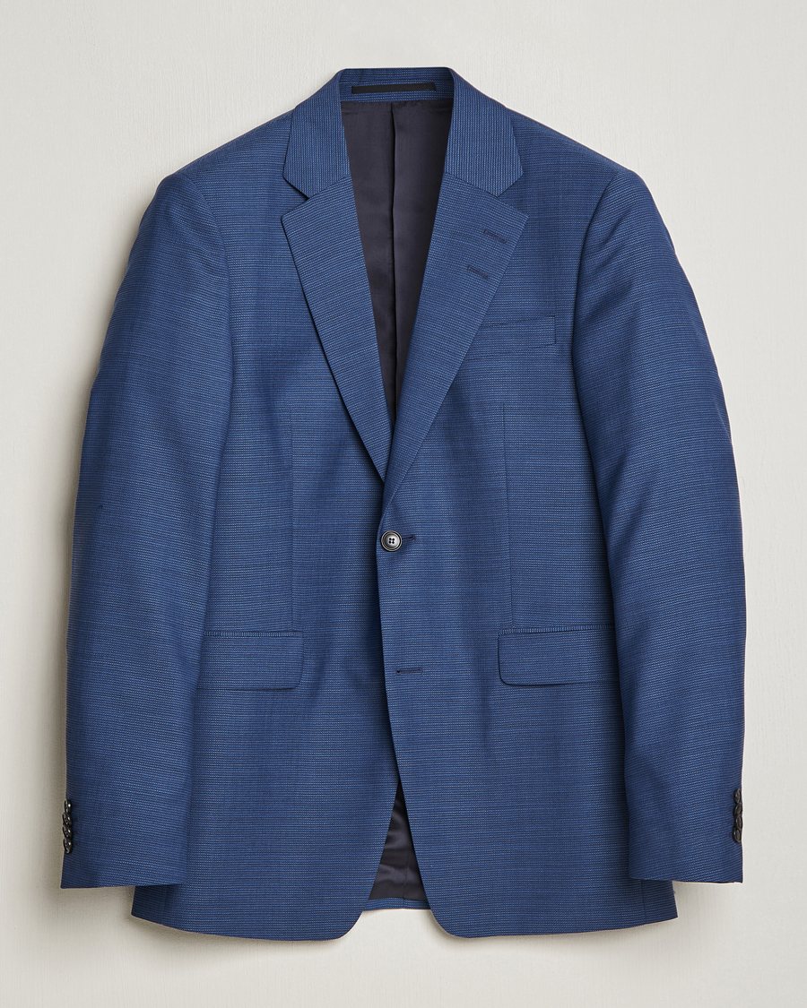 Hombres | Blazers | Tiger of Sweden | Justin Wool Blazer Smokey Blue