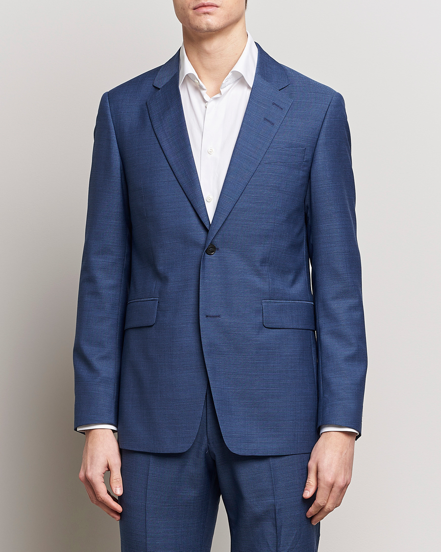Hombres | Blazers | Tiger of Sweden | Justin Wool Blazer Smokey Blue