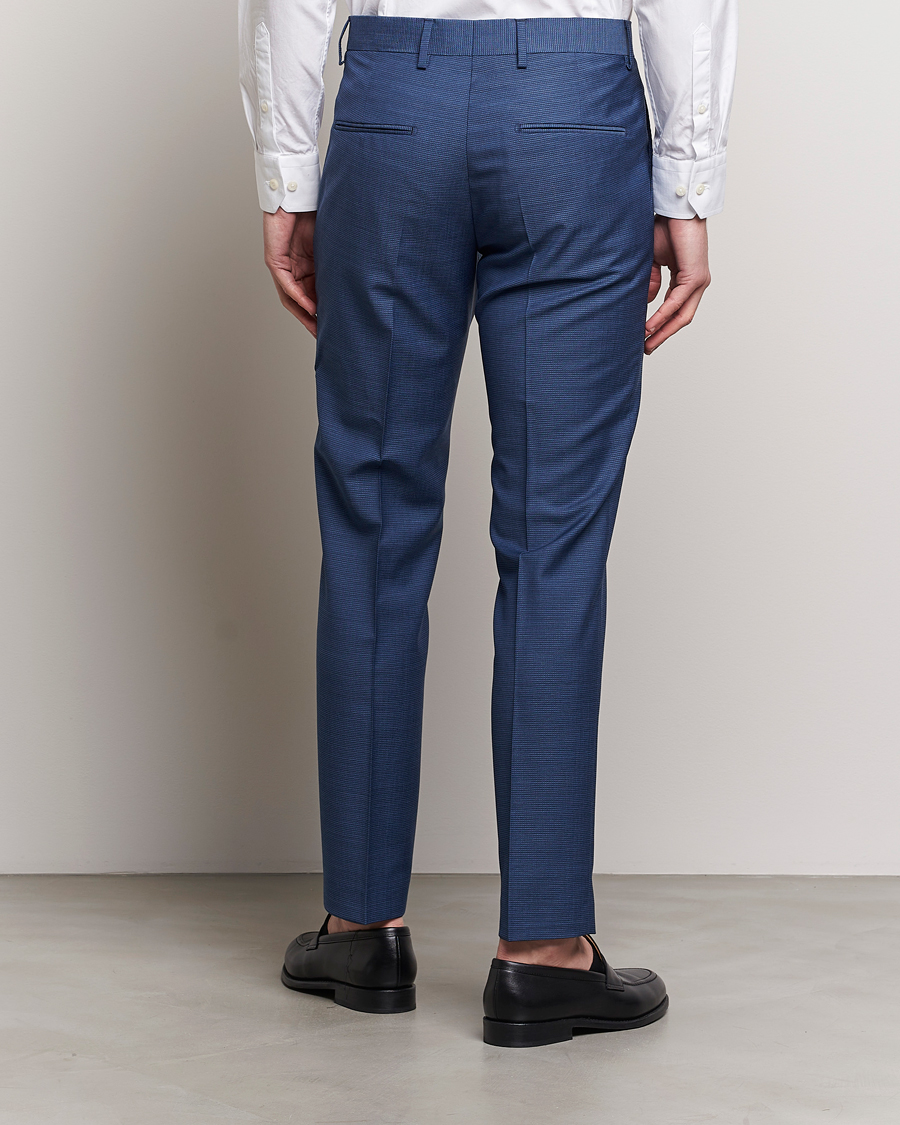 Hombres | Pantalones | Tiger of Sweden | Tenuta Wool Trousers Smokey Blue