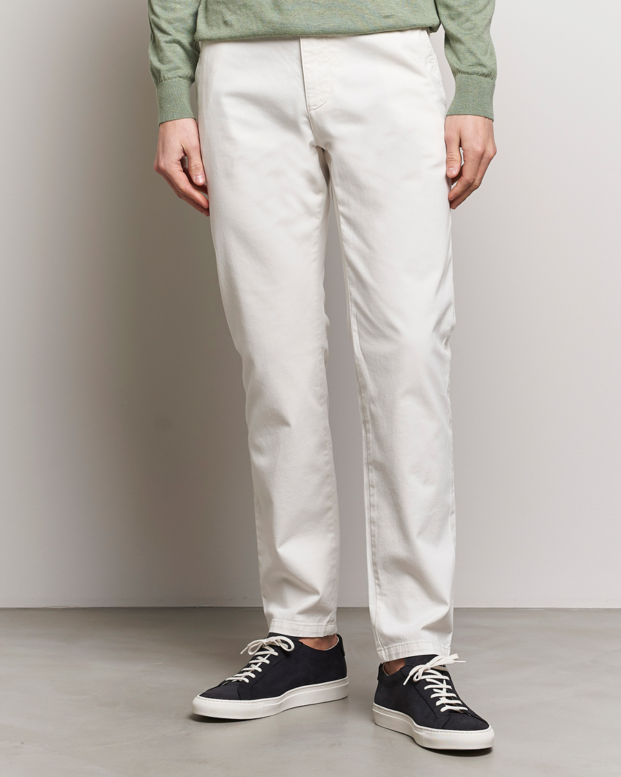Hombres | Ropa | Tiger of Sweden | Caidon Cotton Chinos Summer Snow