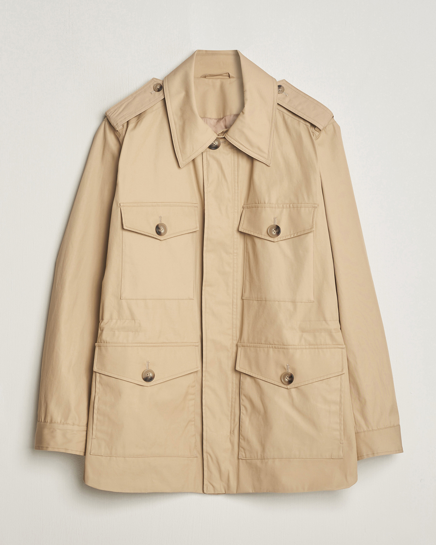 Hombres | Abrigos y chaquetas | Tiger of Sweden | Bendrik Cotton Field Jacket Moon Stone