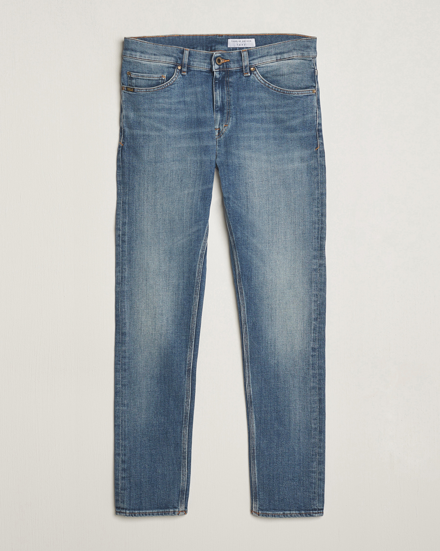 Hombres | Vaqueros | Tiger of Sweden | Evolve Jeans Medium Blue