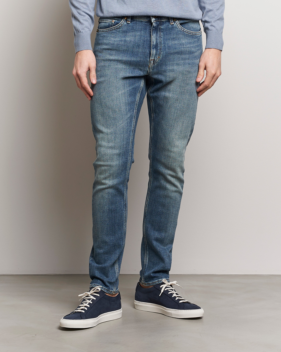 Hombres | Vaqueros | Tiger of Sweden | Evolve Jeans Medium Blue