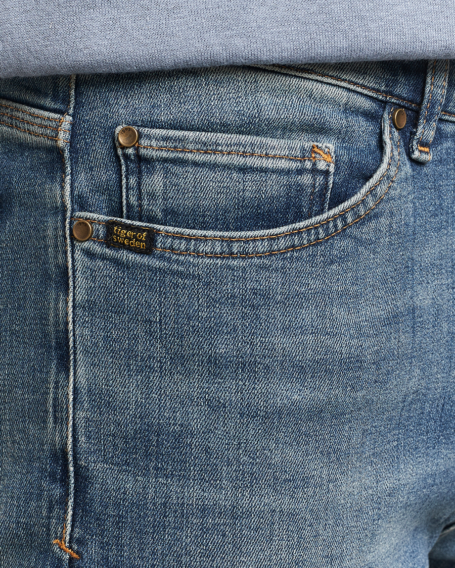 Hombres | Vaqueros | Tiger of Sweden | Evolve Jeans Medium Blue