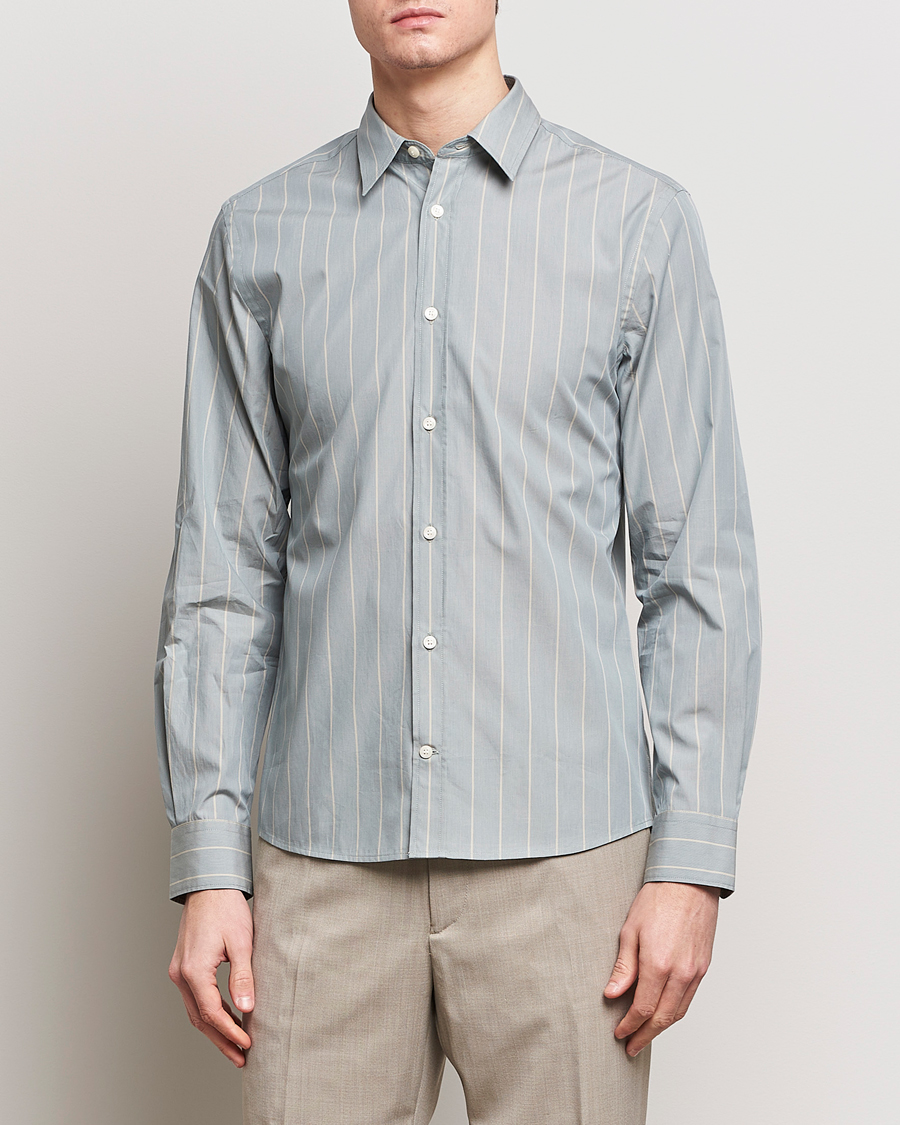 Hombres | Casual | Tiger of Sweden | Spenser Cotton Shirt Shadow