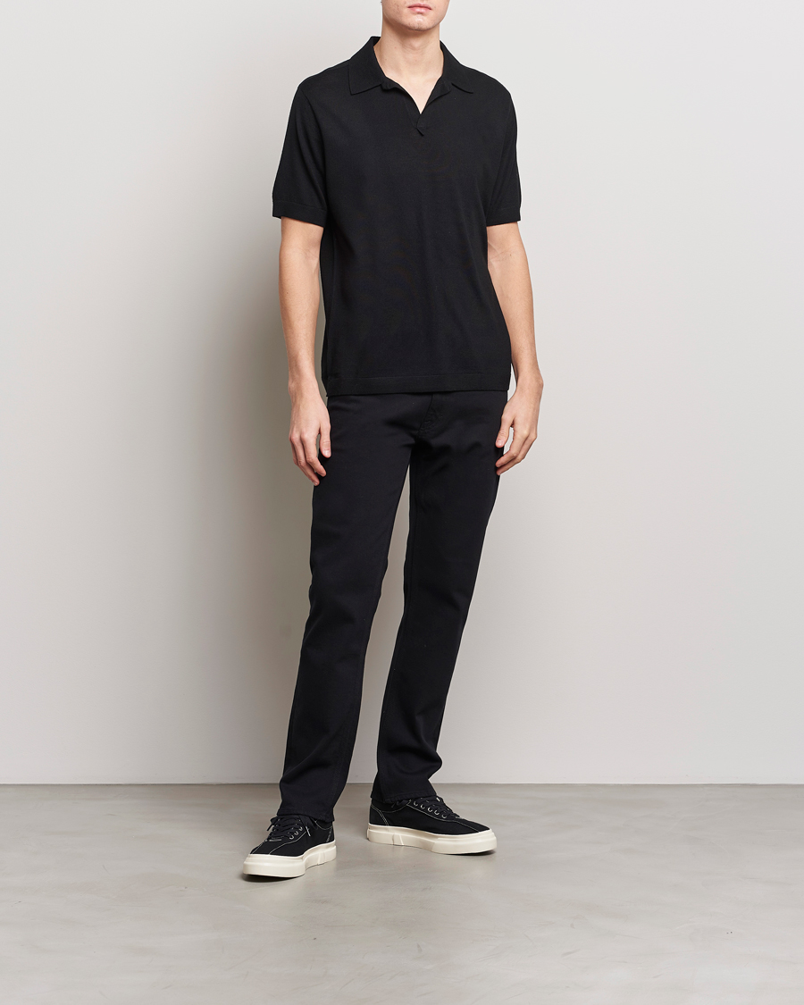Hombres | Pantalones | Tiger of Sweden | Des Jeans Perma Black