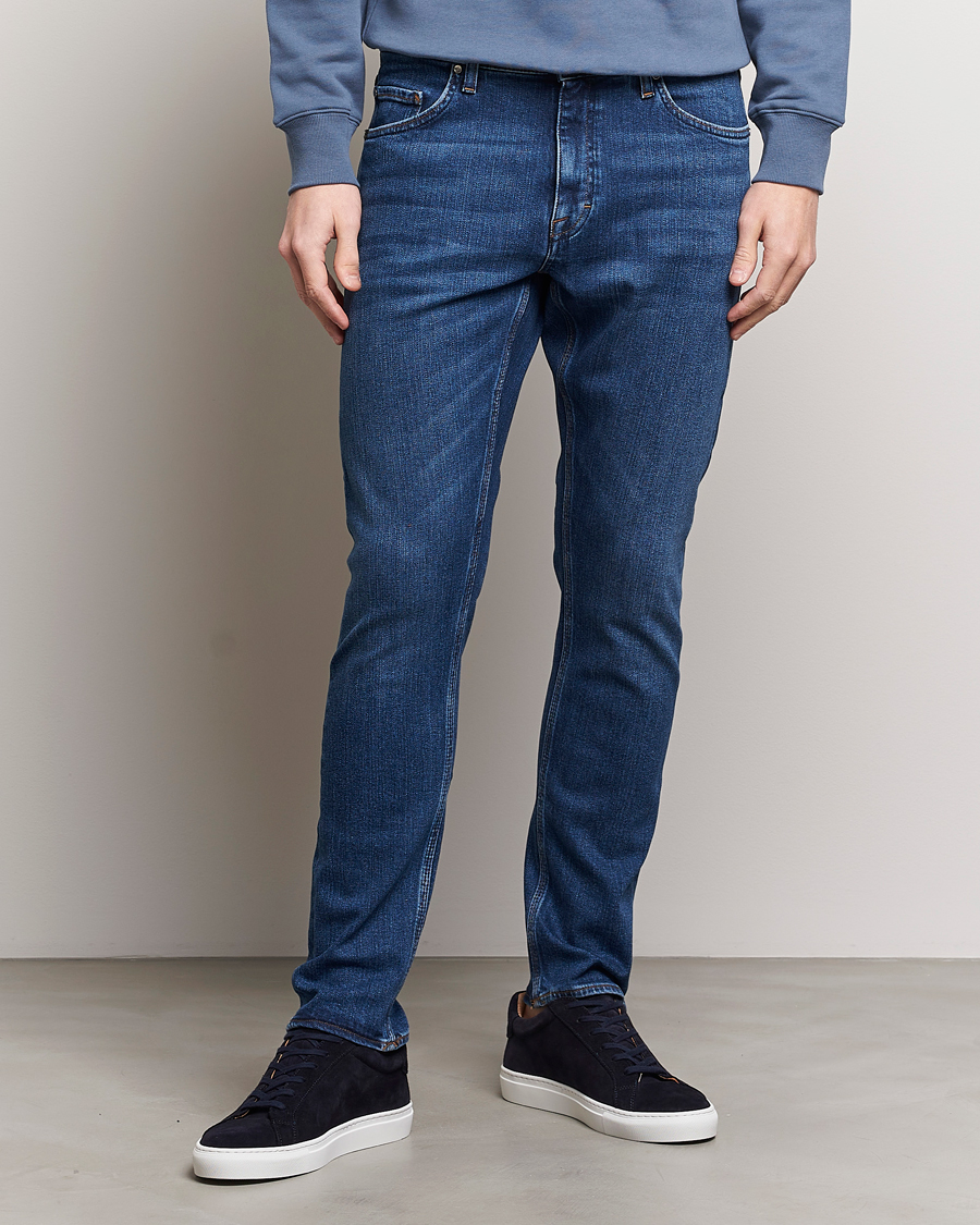 Hombres | Tapered fit | Tiger of Sweden | Pistolero Jeans Midnight Blue