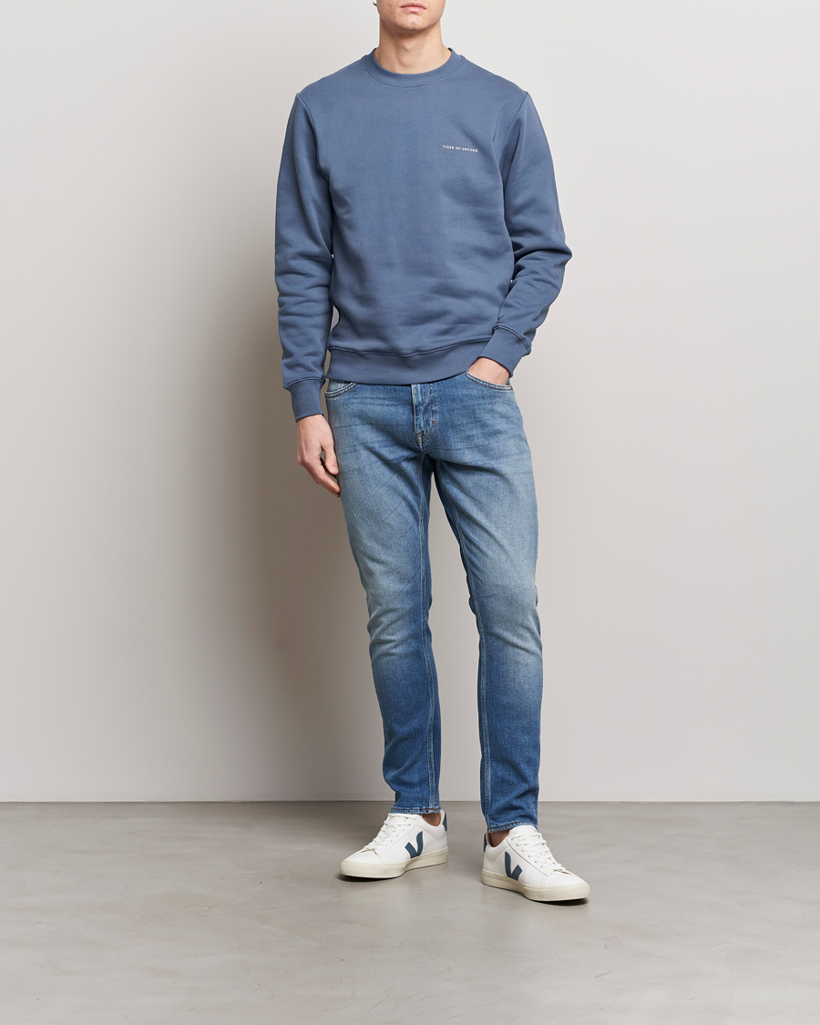 Hombres | Pantalones | Tiger of Sweden | Pistolero Jeans Light Blue